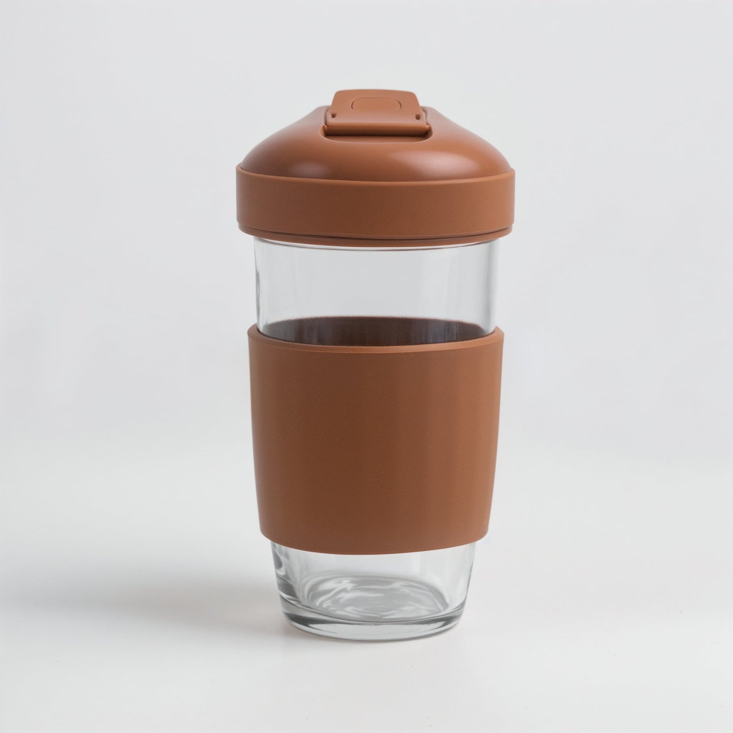 Borosilicate Glass Coffee Cup - Brown