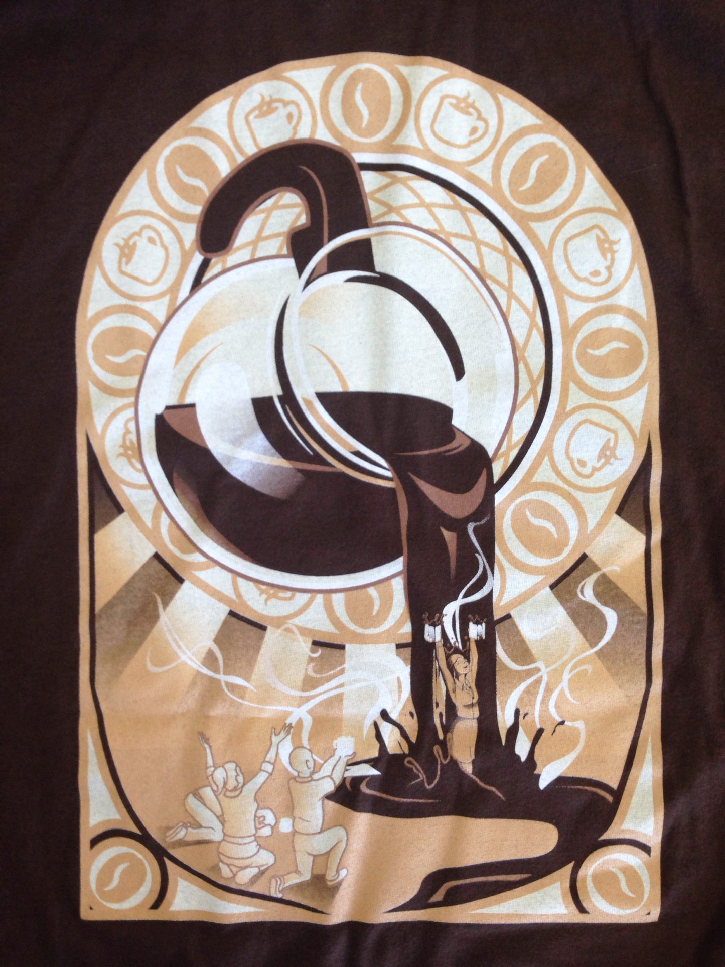 Cult of the Coffee Pot | Funny Caffeine Addict Coffee Humor Unisex T-shirt